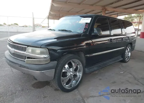 2002 Chevrolet Suburban 1500 Ls из США, поврежденный, VIN 3GNEC16ZX2G348256